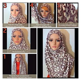 Contoh Cara Memakai Jilbab Segitiga Contoh Cara Memakai Jilbab Segitiga