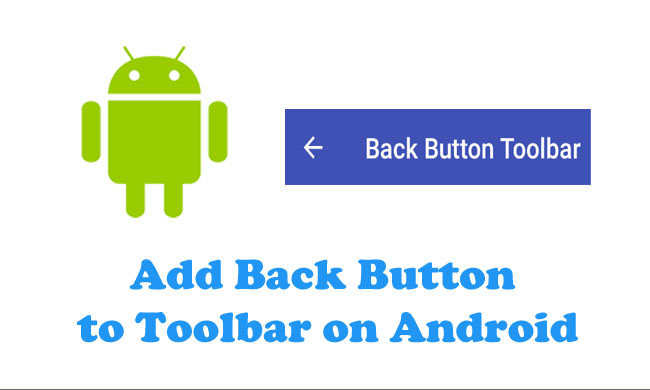 Back Button Toolbar Android Add Back Button To Toolbar Android Learning To Write Code For 