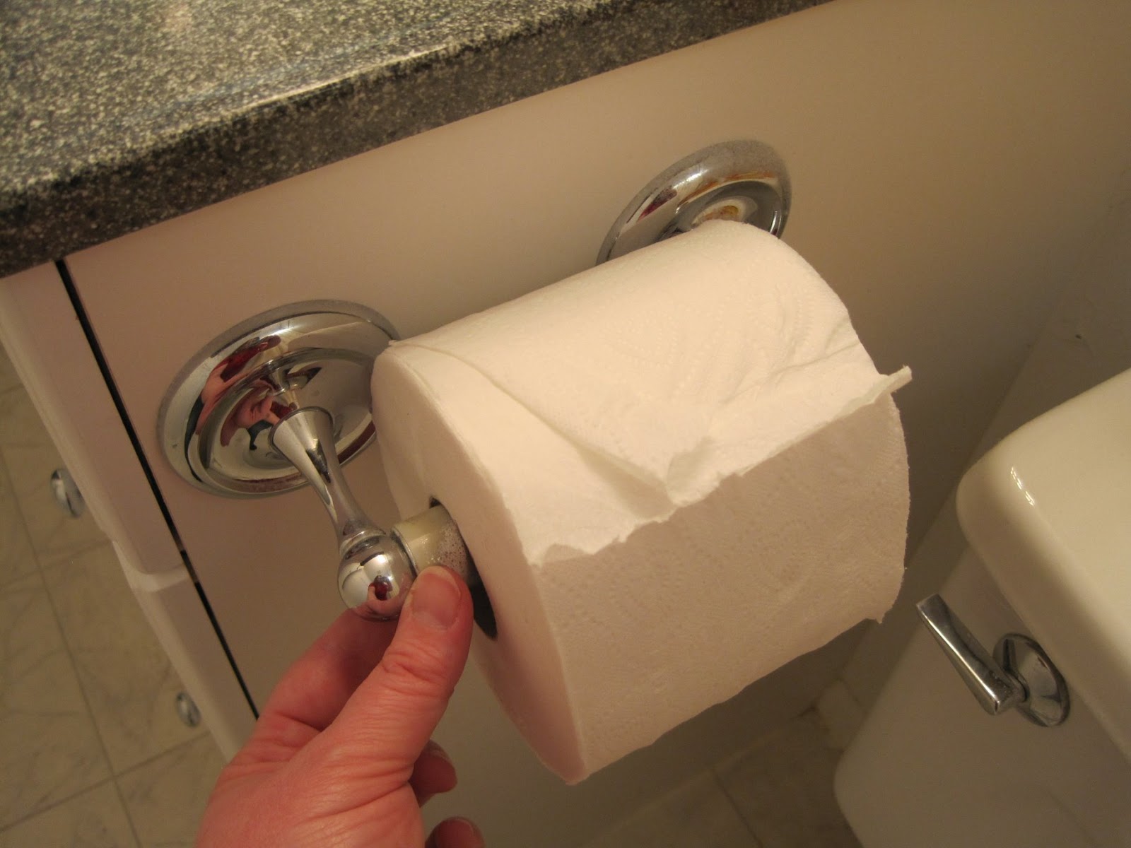 Remedial Adulthood How to replace a toilet paper roll
