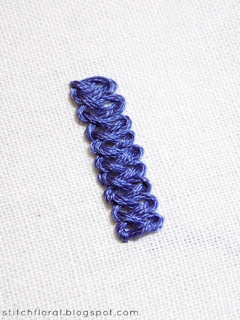 Braid stitch tutorial