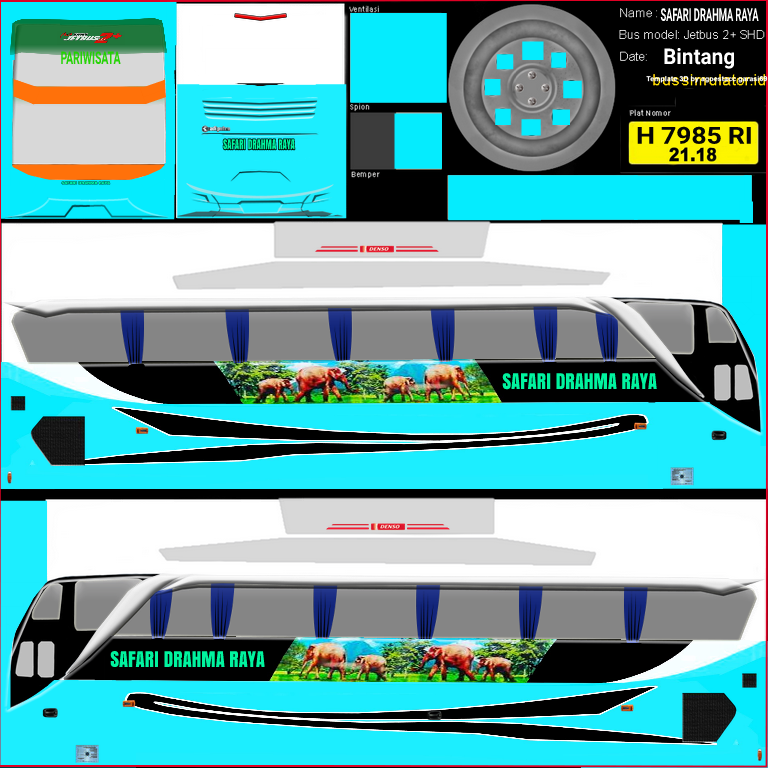 100 Gambar Tayo Bus Simulator Kekinian
