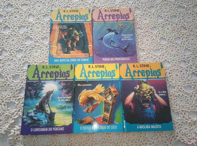 ... da colecção de livros Arrepios