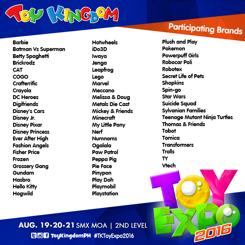 toy brands list