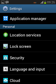 Settings Android