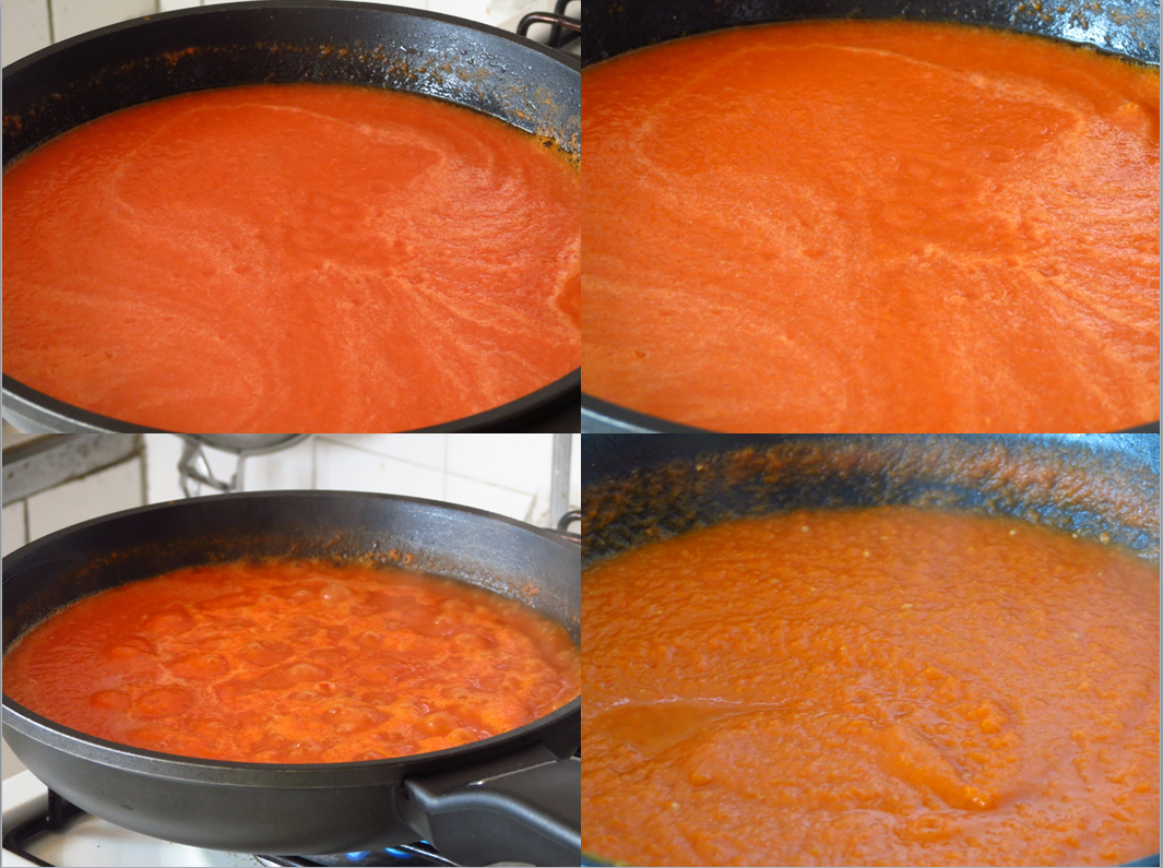 Laurel y su cocina: Puré de jitomate (tomate rojo) casero