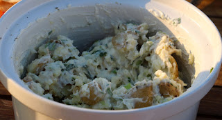 Potato salad for the side dish Potato salad for the side dish