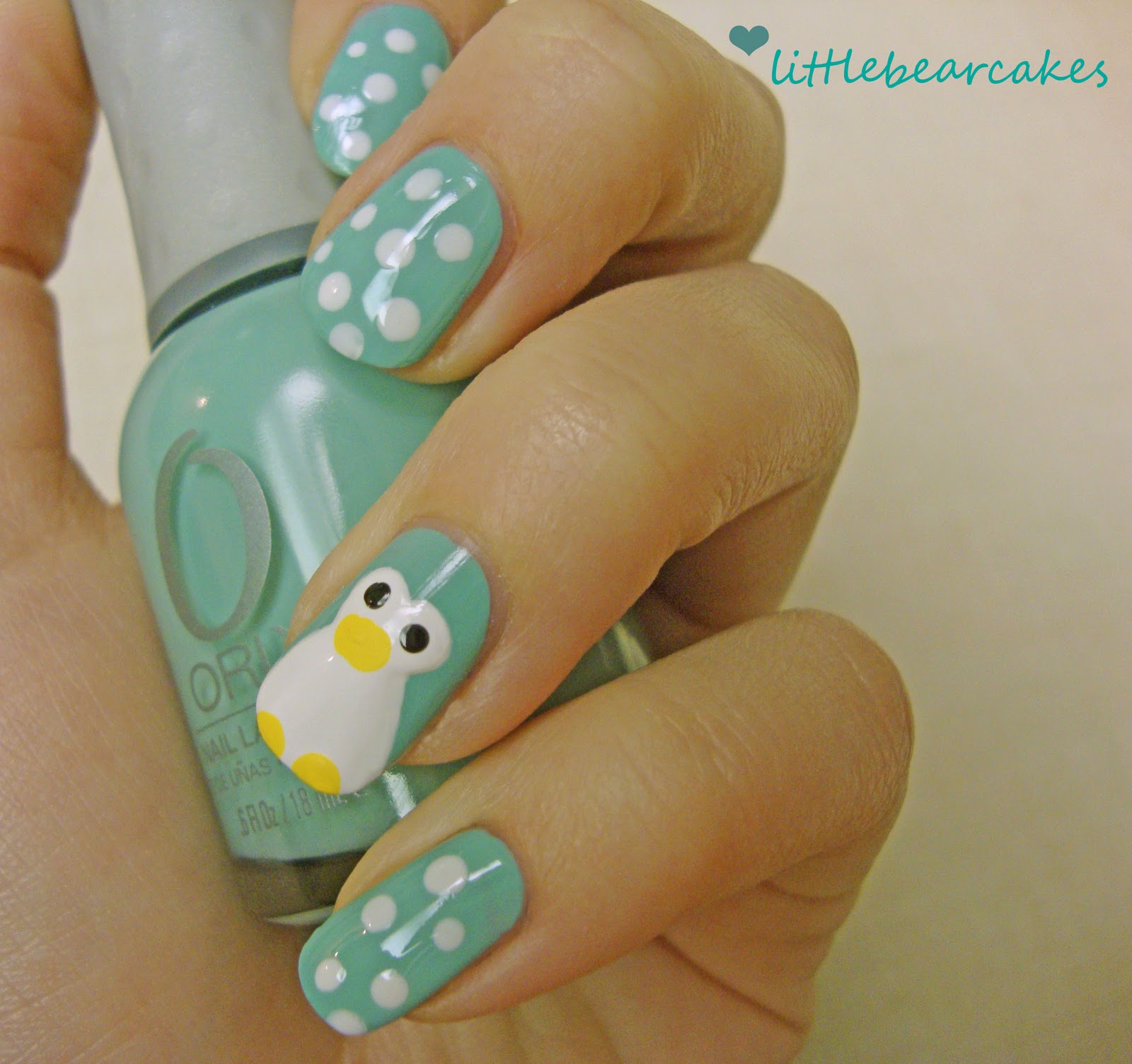 Hello my pretties : Cute Penguin Nails