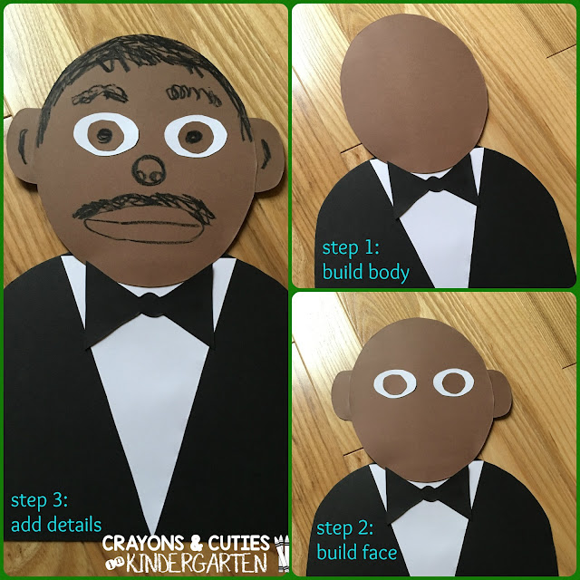 Crayons & Cuties In Kindergarten: Martin Luther King Jr. Craft