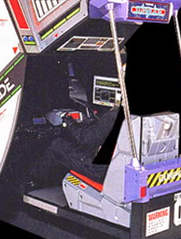 Starblade - arcade game by Namco