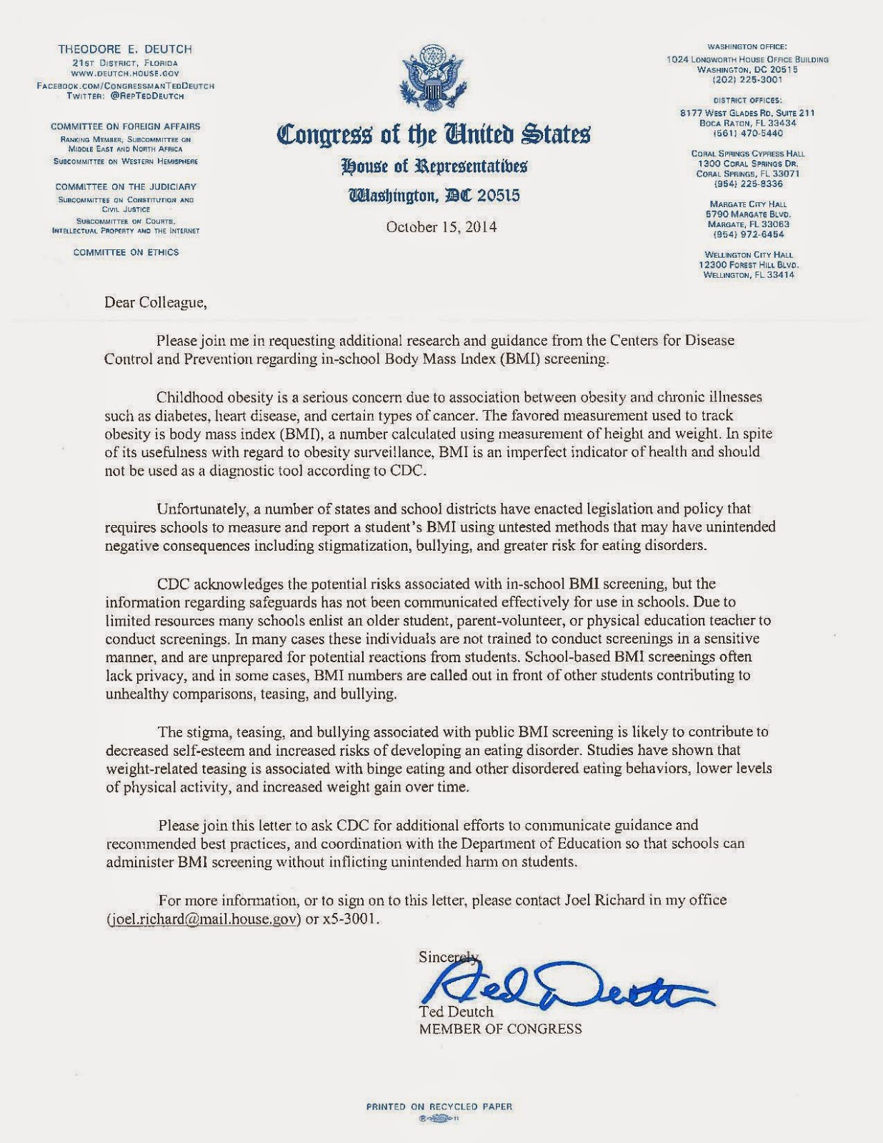 Eating Disorders Coalition Advocacy Updates Together WE DID IT!! (and