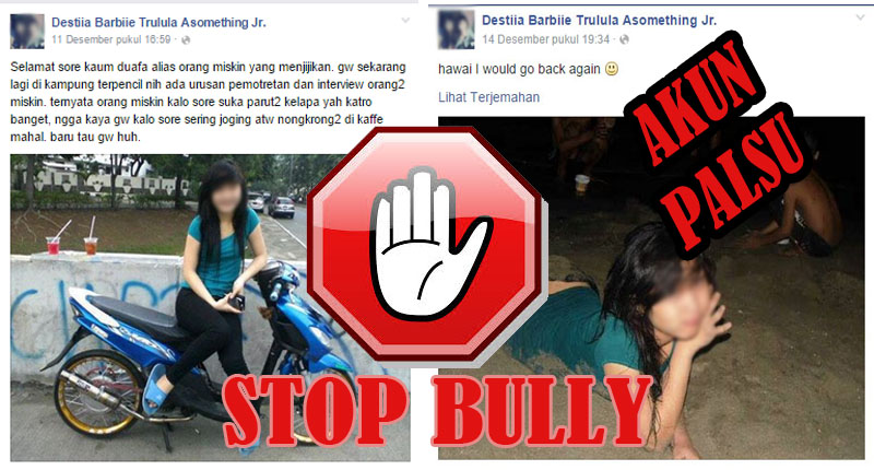 STOP BULLY !! Cewek Yang Ngaku Kaya dan Menghina Cowok Miskin itu