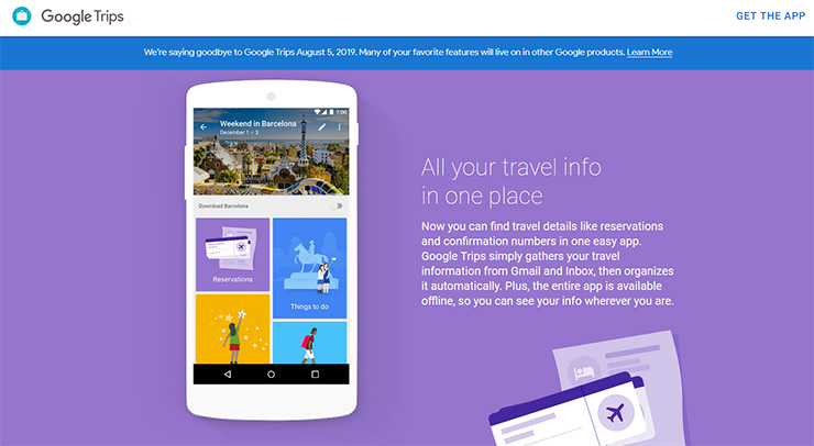 Google Shuts down Its Trips Shuttle Planning App Google Shuts down Its Trips Shuttle Planning App