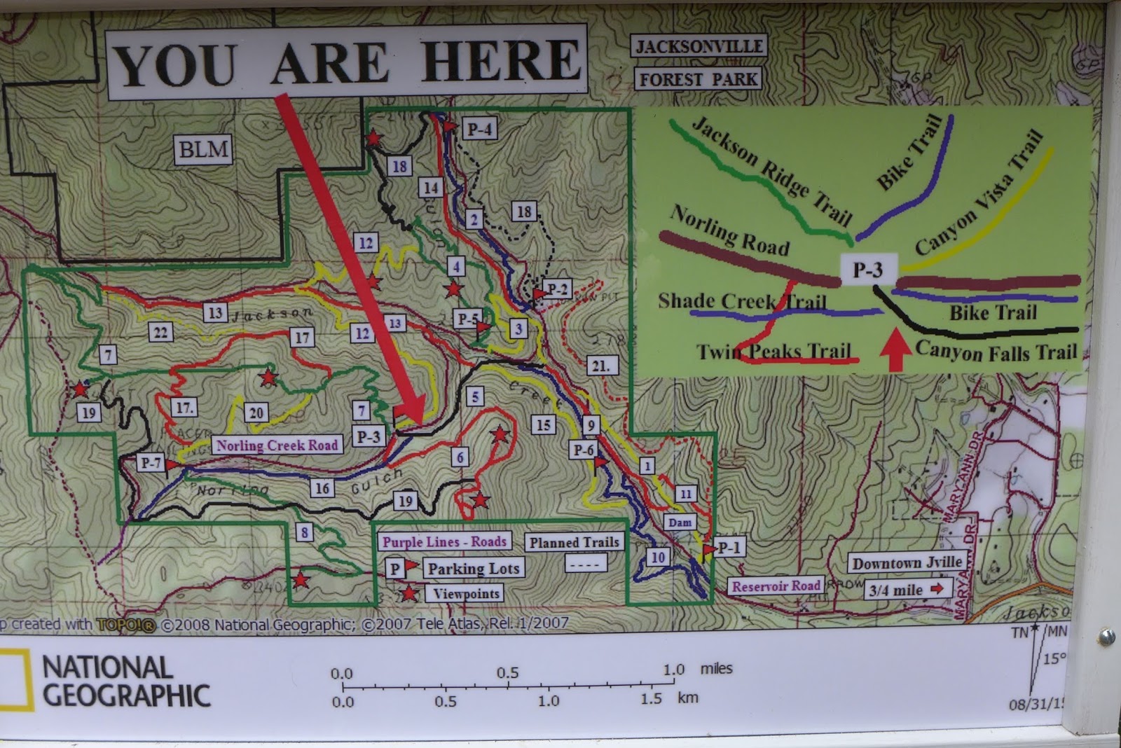 Glenn & Carol's Hiking Adventures Jacksonville Forest Park