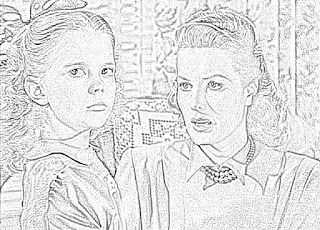 Miracle on 34th Street coloring pages holiday.filminspector.com