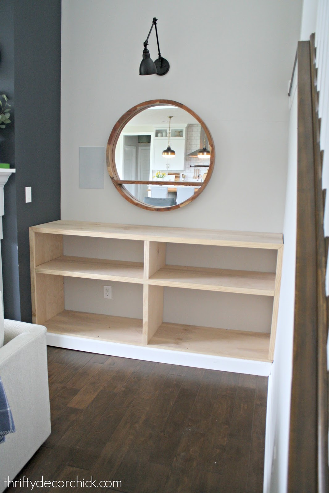 Diy Bookcases By The Fireplace, How To Build Built In Shelves Around Fireplace