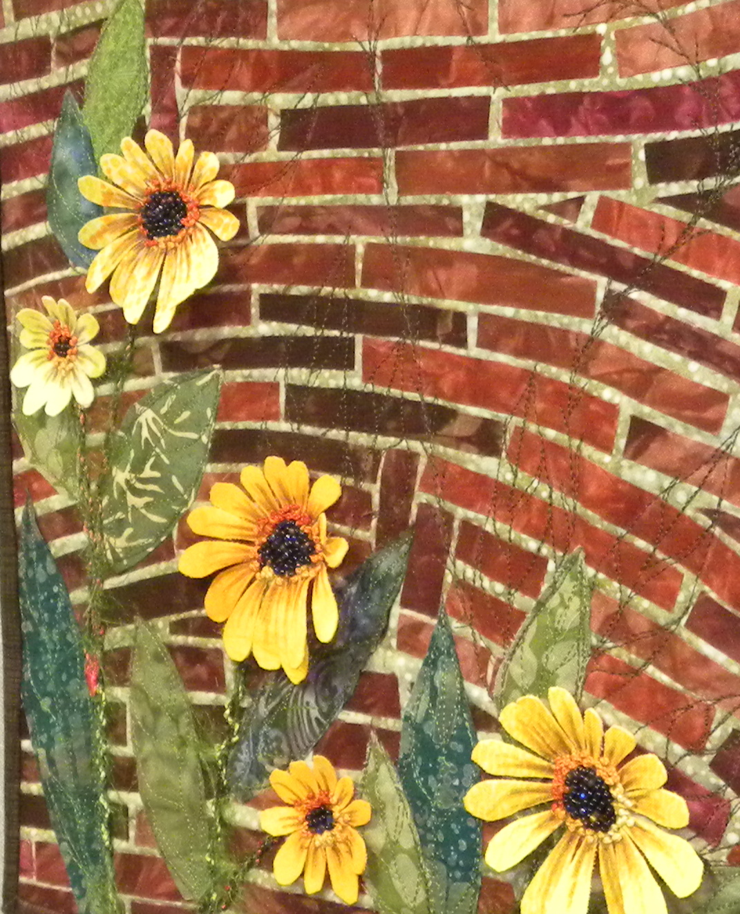 In the fold sticky tape flowers tutorial