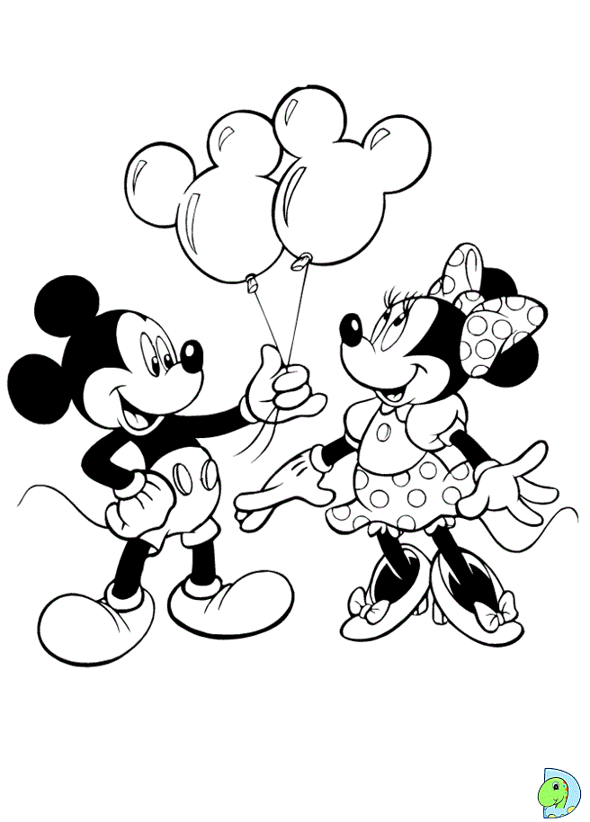 Dinokids Desenhos para colorir Desenhos do Mickey e Minnie para colorir