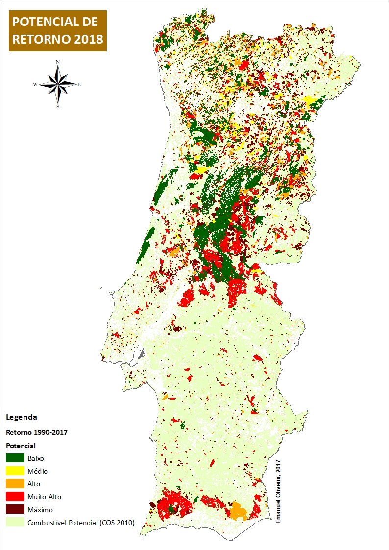 Mapa dos Incêndios em Portugal e na Europa