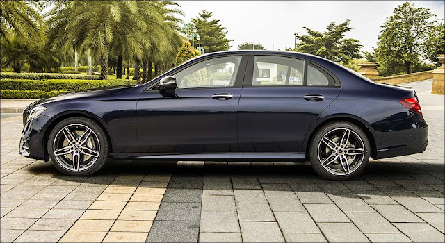 Thiết kế mâm xe Mercedes E350 AMG 2019 Mercedes E350 AMG 2019 sử dụng Mâm xe được thiết kế thể thao AMG 19-inch