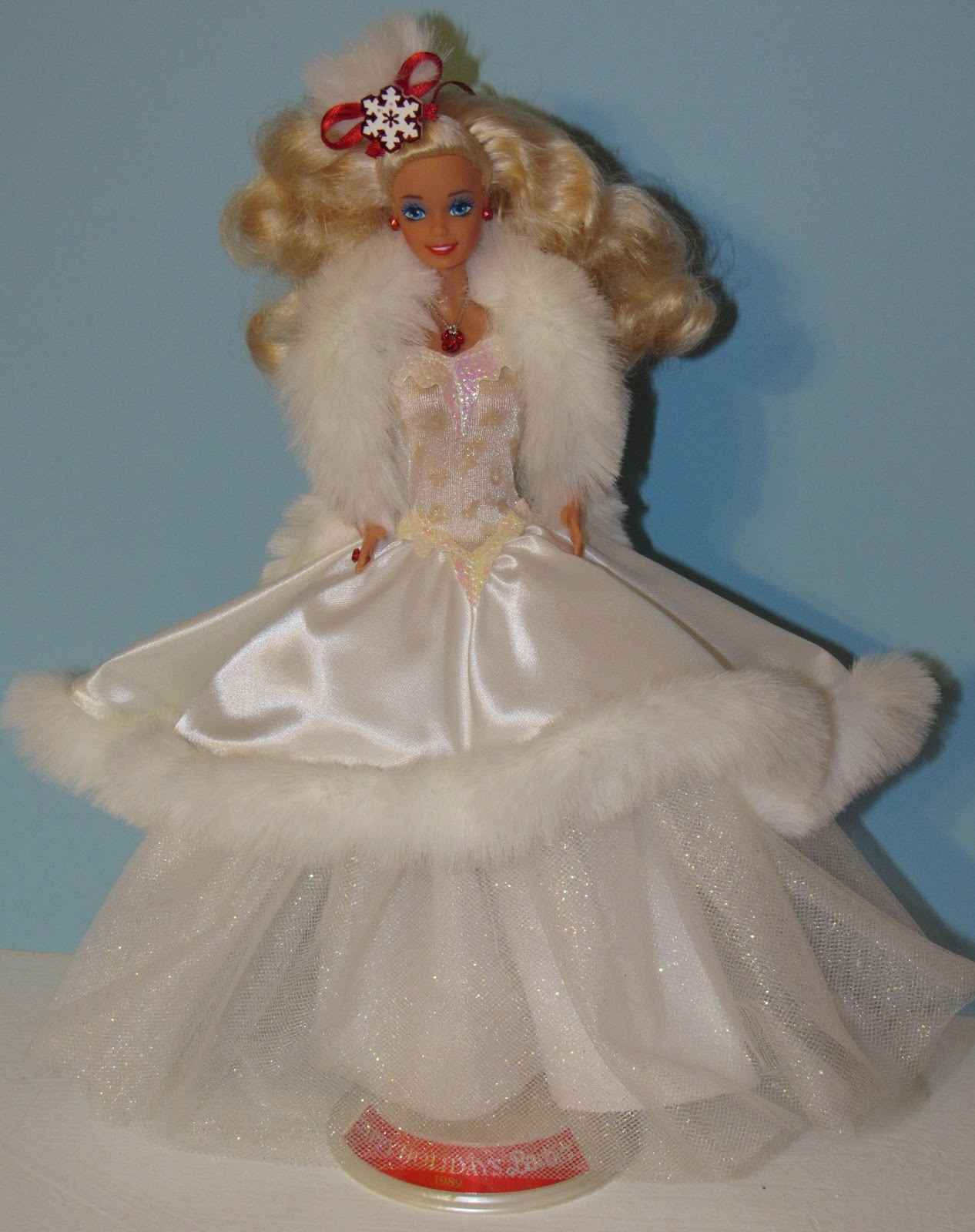 1989 christmas barbie