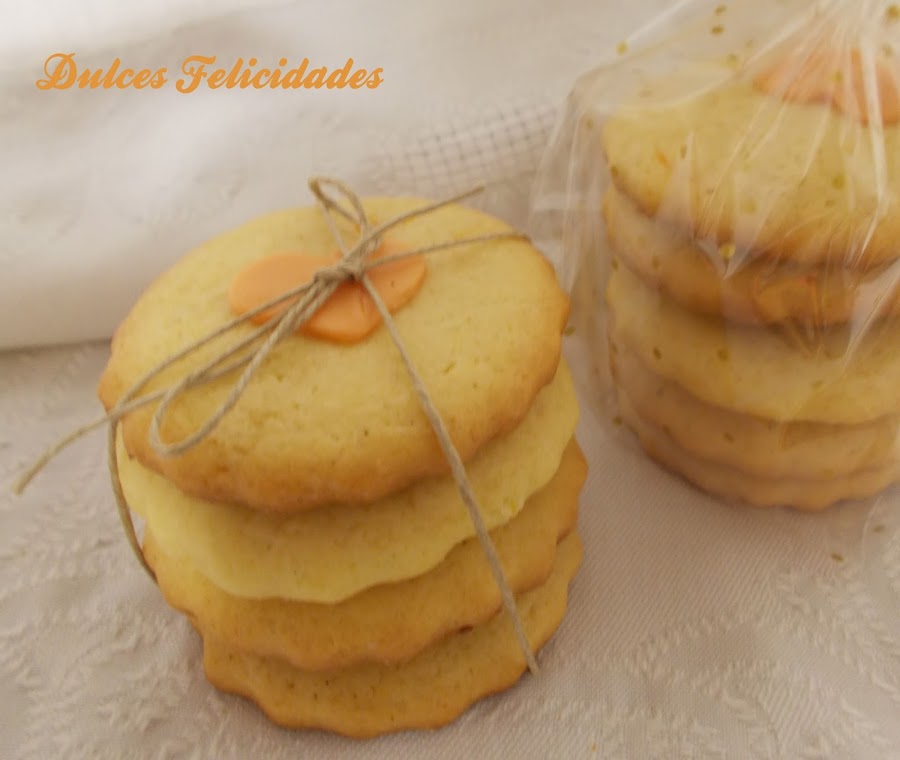 Galletas de naranja
