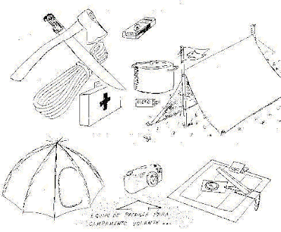 Tropa Dragones: Equipo de Campamento