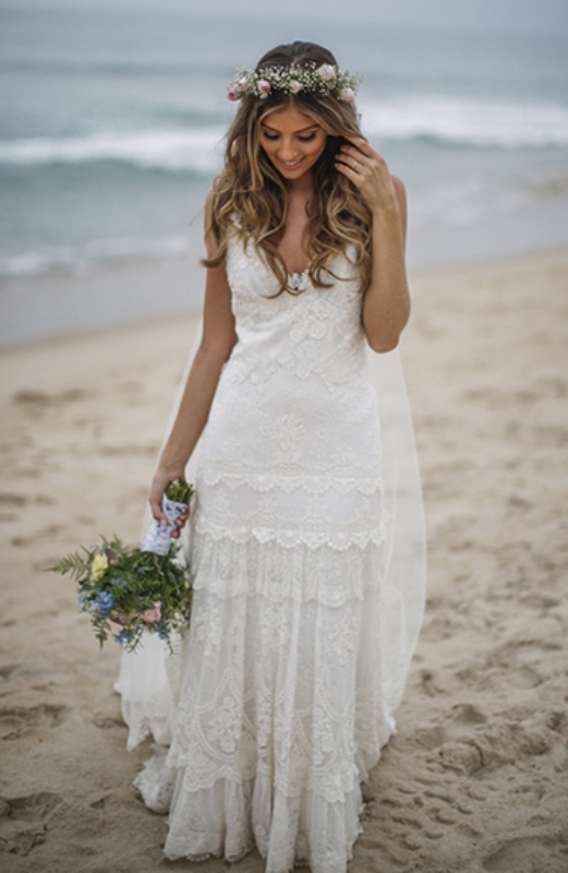 Casamento na praia 25 Vestidos de noiva Manu Luize
