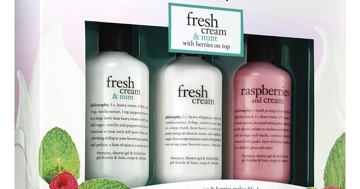 Philosophy Fresh Cream Shower Gel Gift Set As Low As 7.32 (Normally 28!)