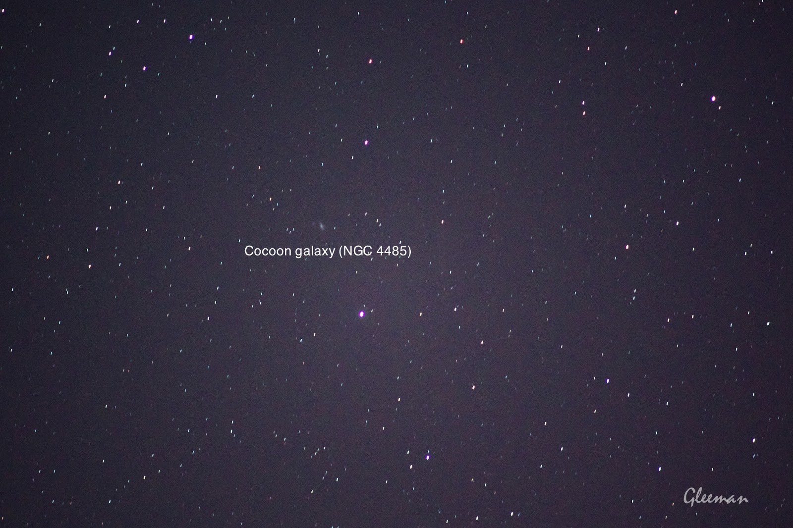 Cocoon galaxy 繭之星系/ Pentax K5 + Pentax O-GPS1 + DA*200 Cocoon galaxy 繭之星系/ Pentax K5 + Pentax O-GPS1 + DA*200