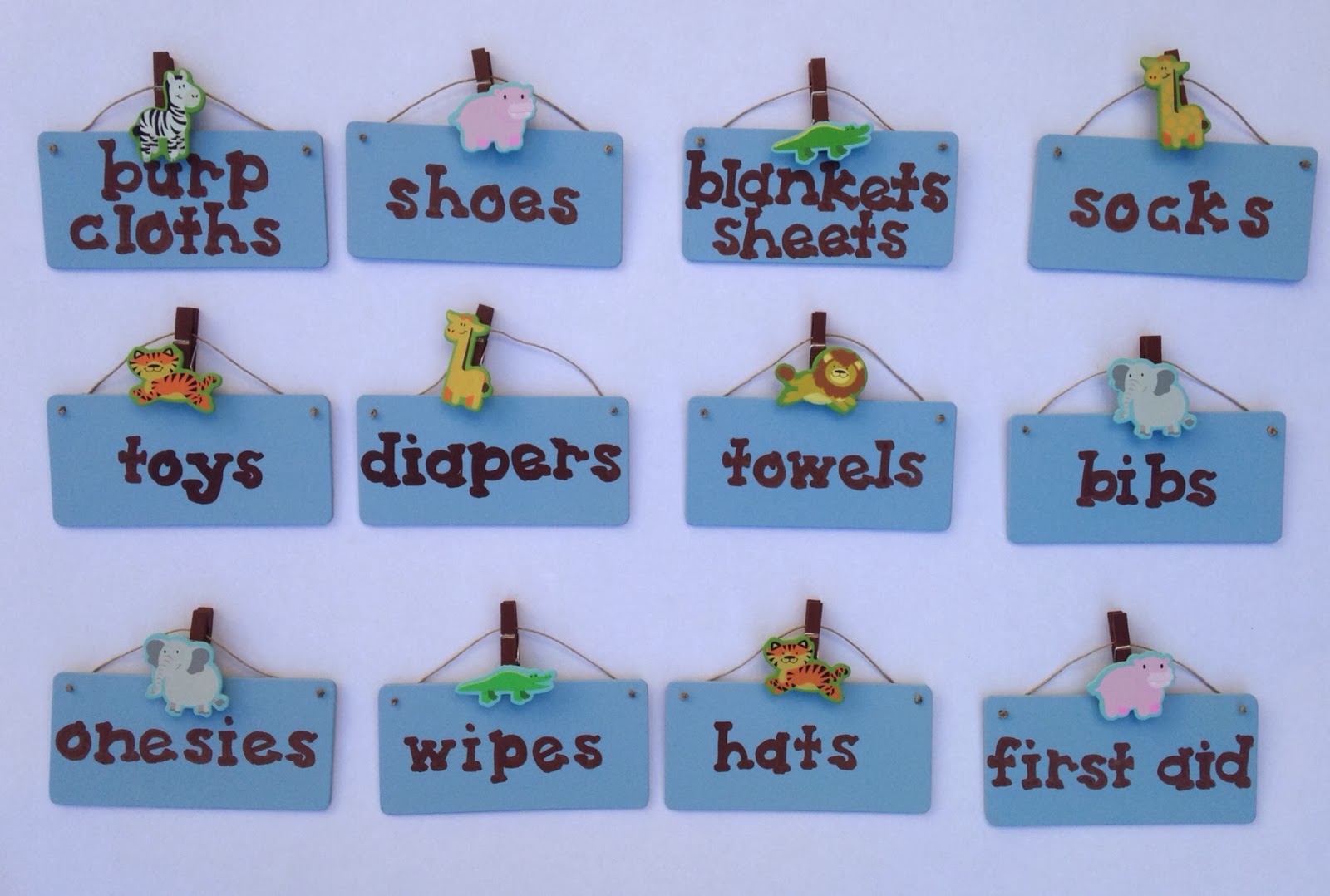 DecorativeLabels by Deniz Custom Basket Labels