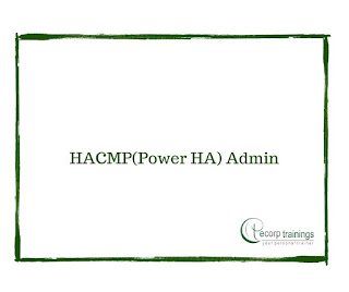 HACMP(Power HA) Admin Training in Hyderabad india