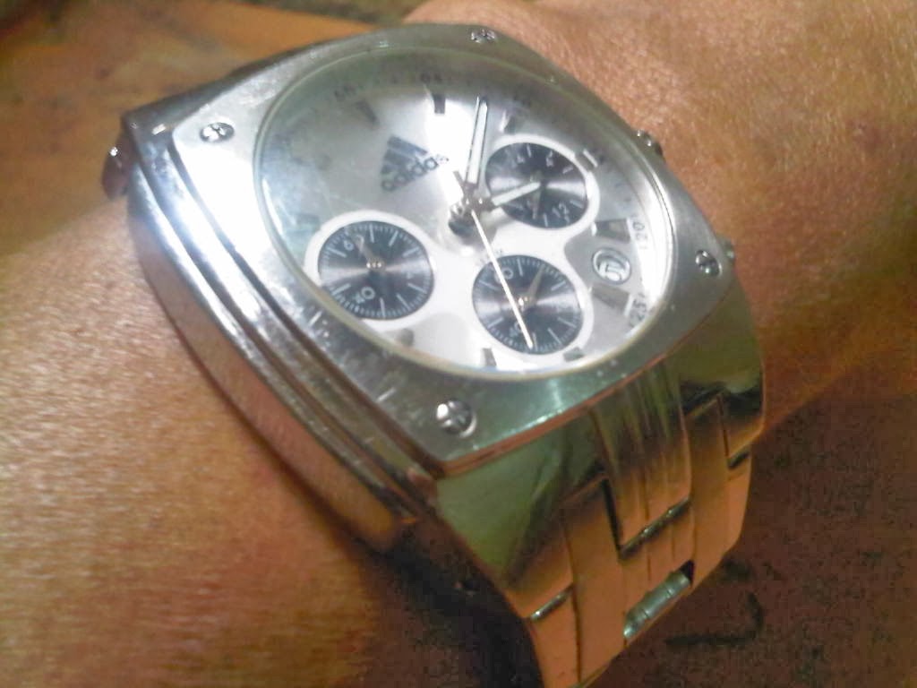 adidas chronograph watch