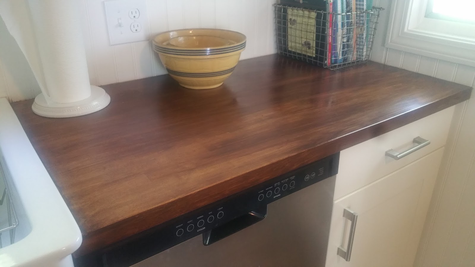 Salt Marsh Cottage How To Finish Butcher Block Countertops with Gel Salt Marsh Cottage How To Finish Butcher Block Countertops with Gel