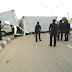 Container Crushes Eko Meat Van Driver, Aide