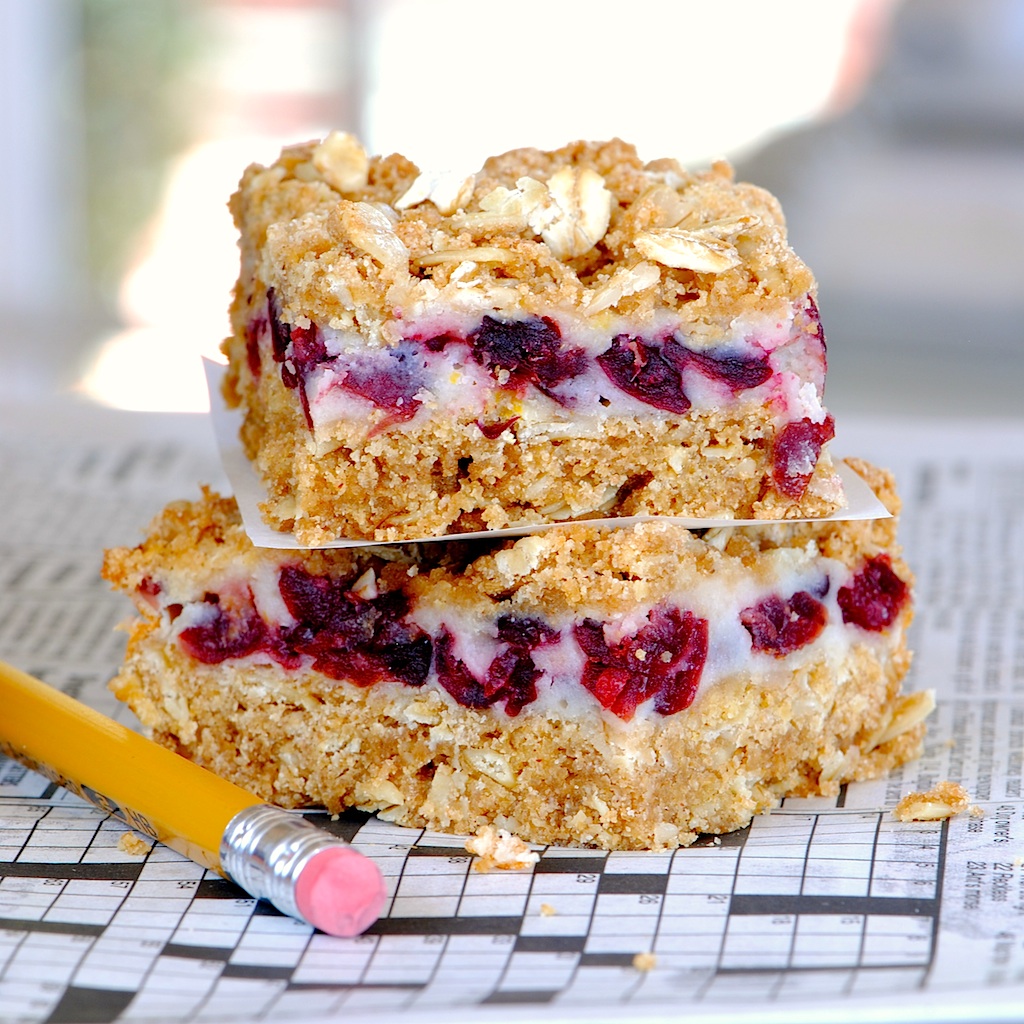 JULES FOOD... Cranberry Orange Oatmeal Bars