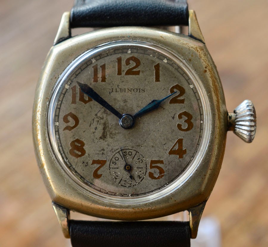 1920～30年代アンティーク ILLINOIS(イリノイ)Cal307 機械式手巻き腕時計アンティーク時計 | RIP CORD