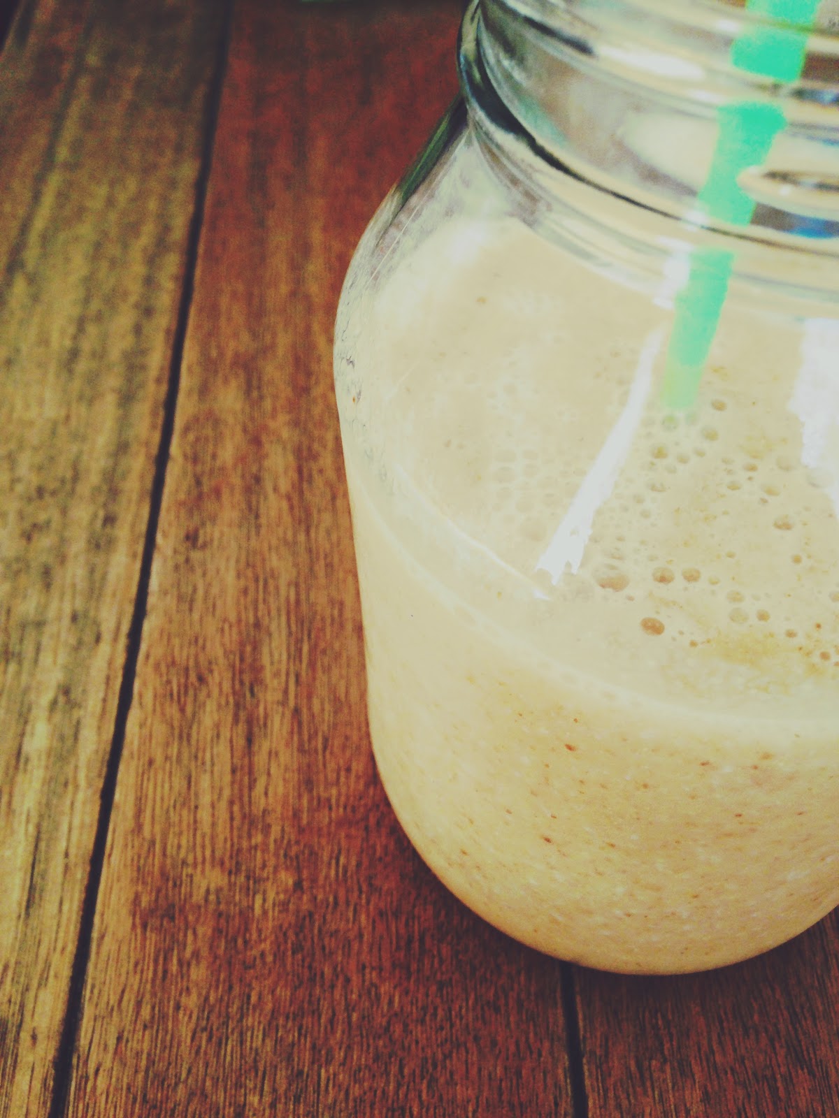 Life in the Little Yellow House Coconut Cantaloupe Smoothie