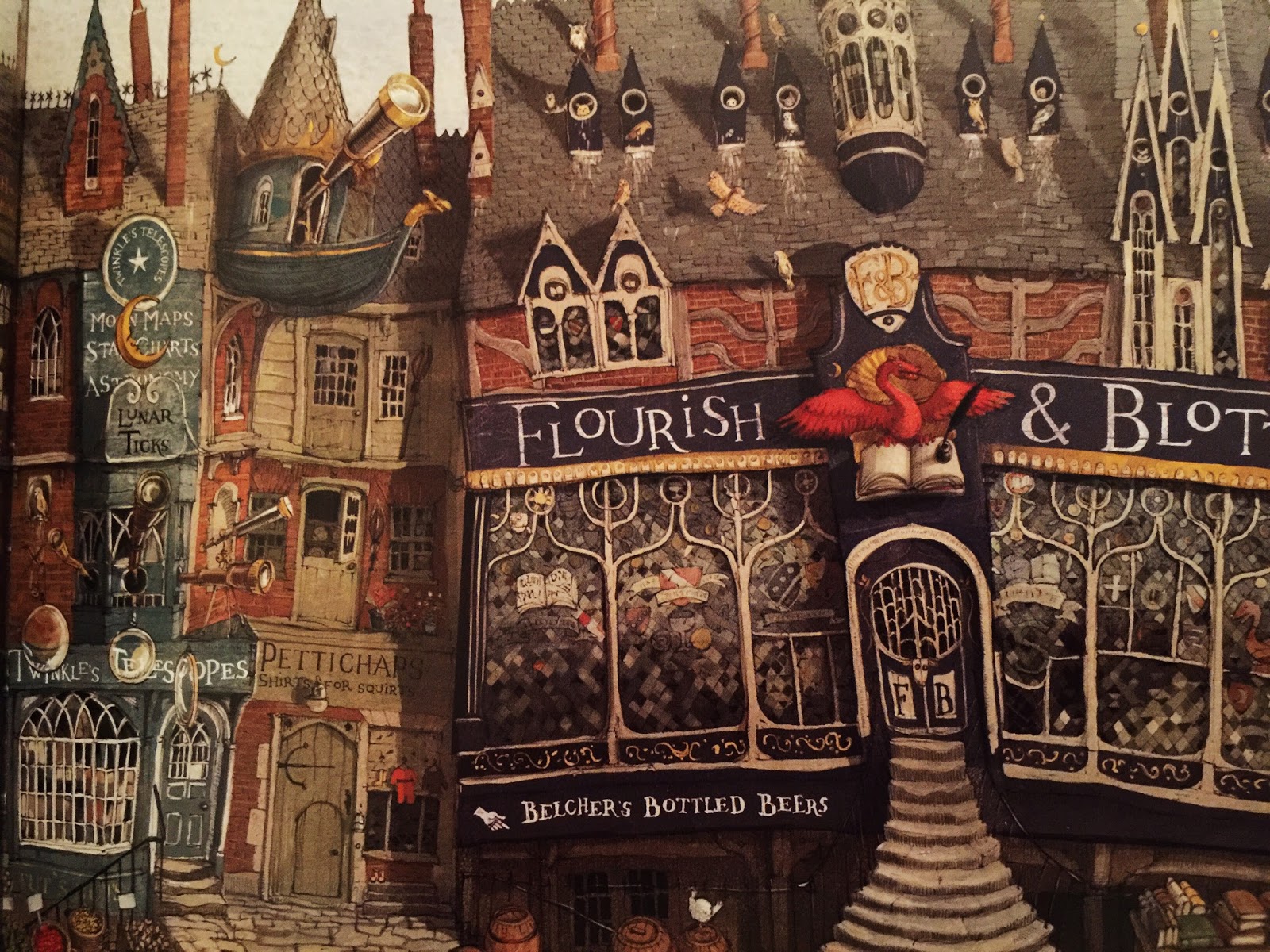 Jim Kay.Diagon Alley