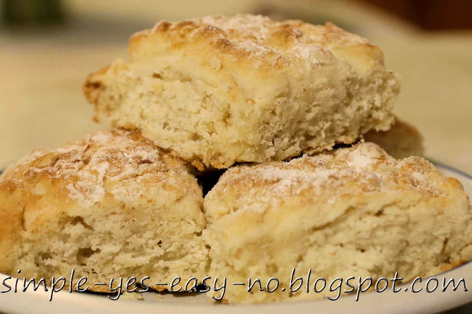 Simple Yes, Easy NO 7up biscuits