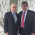 Ex-governador e Presidente estadual do PPS, Zé Filho, visita vice-presidente da República Michel Temer