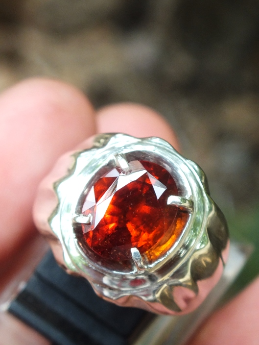 hessonite garnet ring perak handmade soldout toko permata batu mulia ruby safir zamrud hessonite garnet ring perak handmade soldout toko permata batu mulia ruby safir zamrud