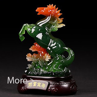 Jade horse