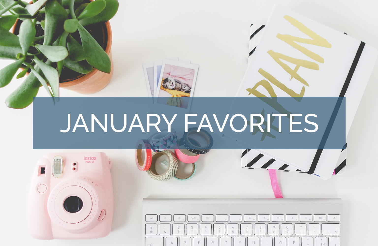 It's time for January favorites! Read about a major get focused time saver, a slightly ridiculous coffee accessory, and more.