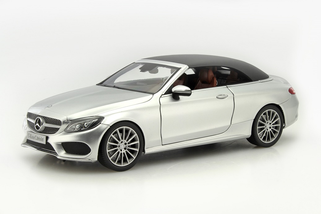 Modellauto News Mercedes Benz C Klasse Cabriolet Als Modellauto Im Massstab 1 18