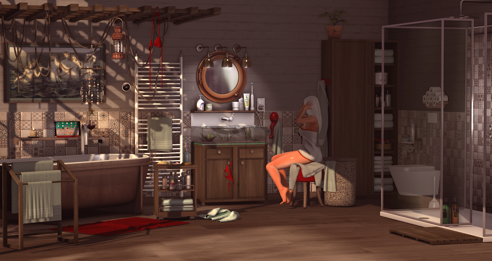 Fucking Royal I'm dancing in the mirror and singing in the shower