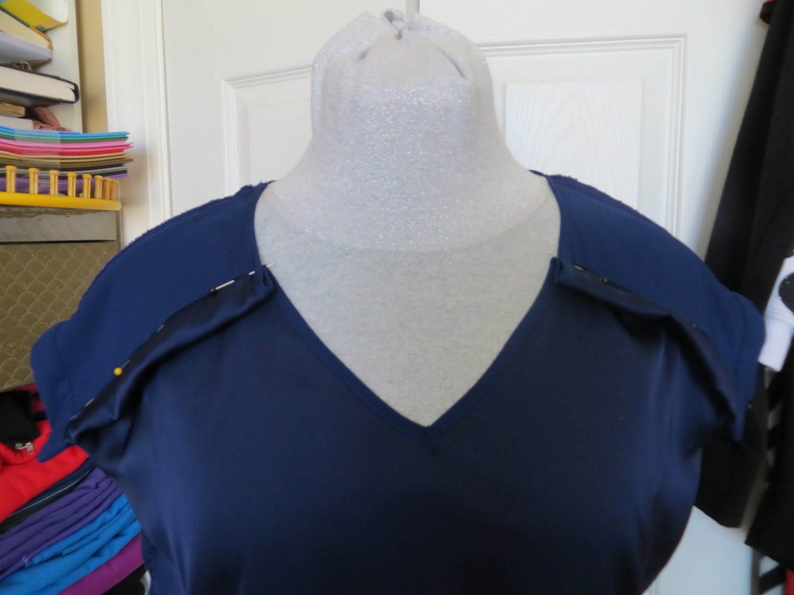 The Confident Journal Refashioning Fixing a Neckline