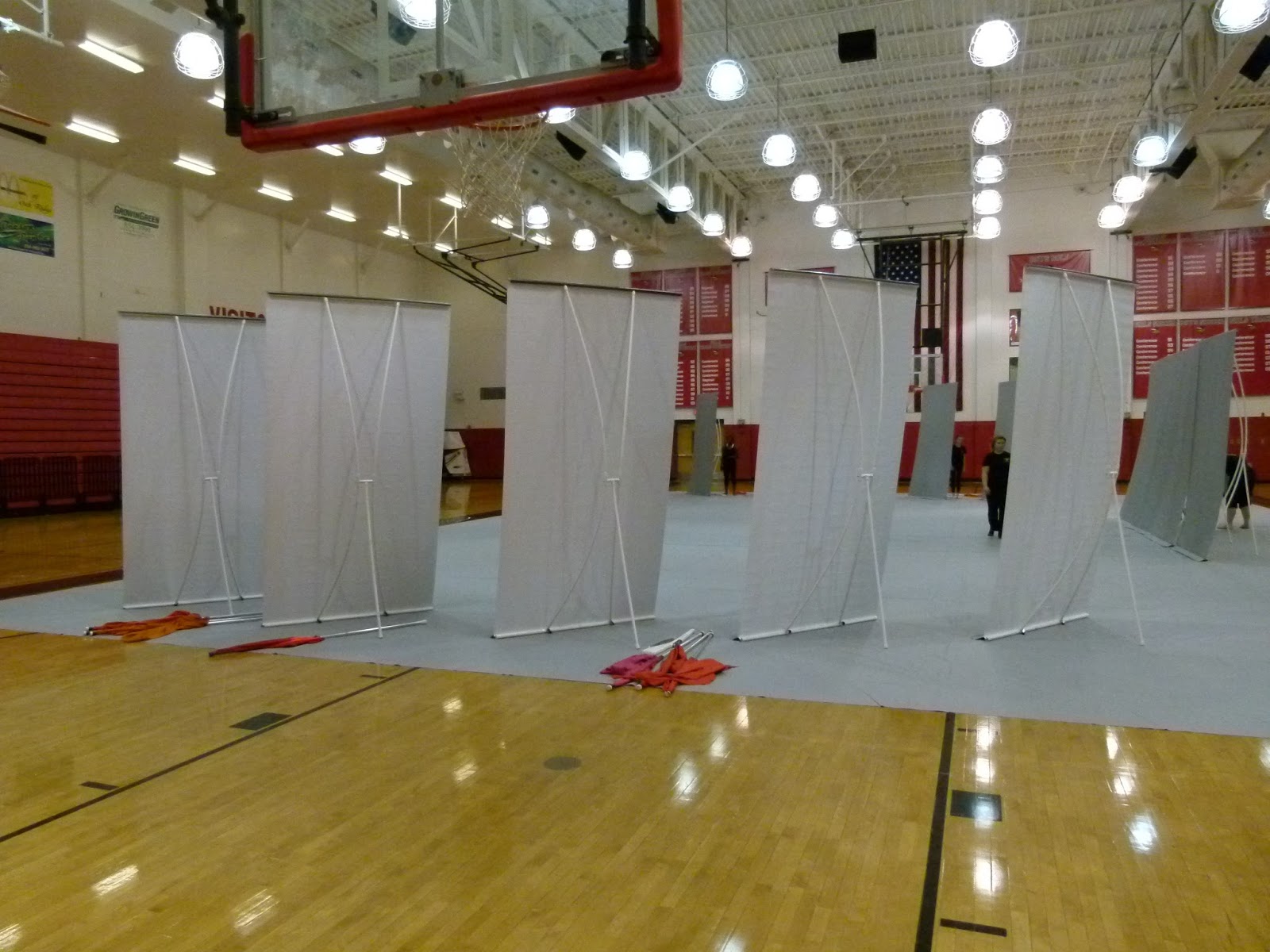 Marching Band / Winterguard Props (Winterguard) PVC Winterguard Backdrops