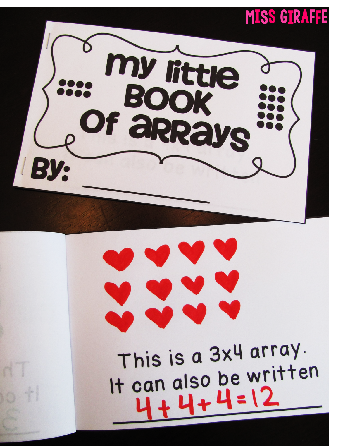 Miss Giraffe's Class: How to Teach Arrays
