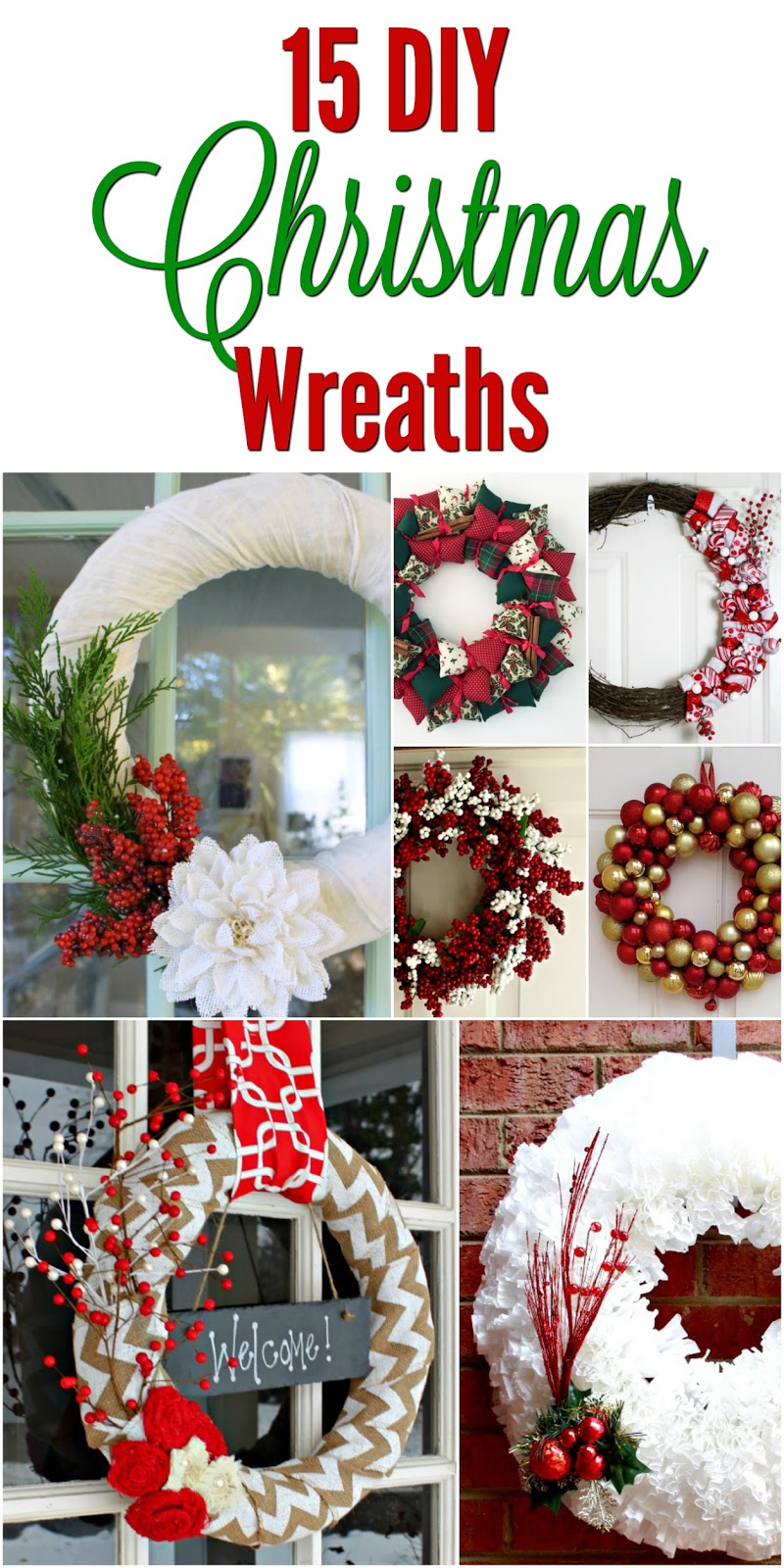 WNY Deals and ToDos Crafty ToDos 15 Christmas Wreath Ideas