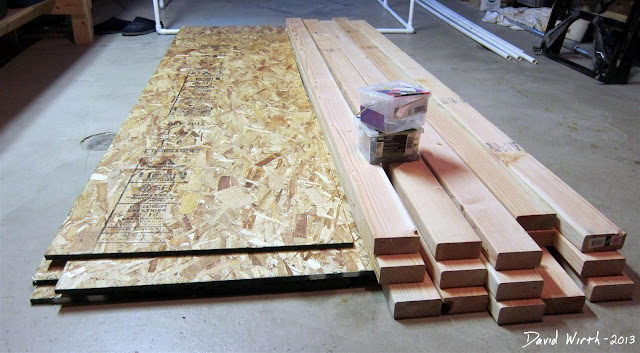 build wood storage shelves